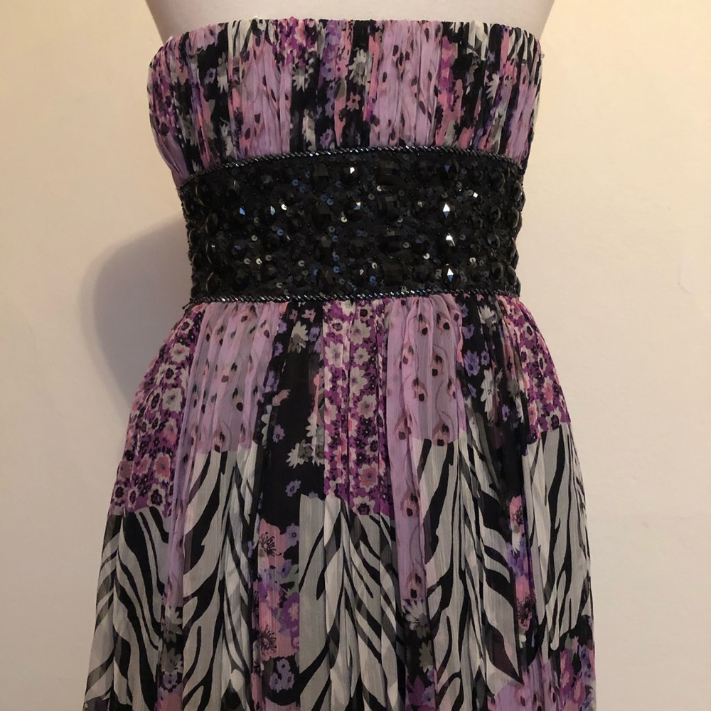 Atelier Alyce Satin Rouge Collection Silk Dress - Picture 10 of 11